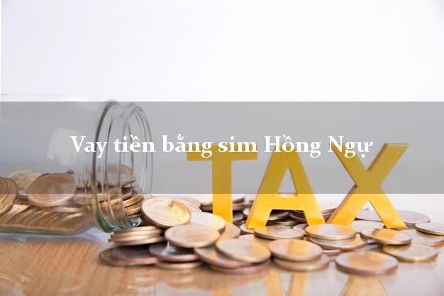 Vay tiền bằng sim Hồng Ngự Đồng Tháp