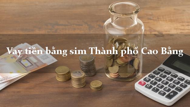 Vay tiền bằng sim Thành phố Cao Bằng